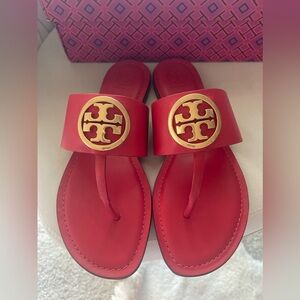 Leather Tory Birch sandals size 8